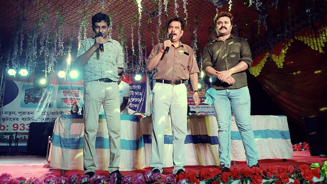 Cover image for A Night of Auditory Magic: Manas Sarkar, Santanu Dhara, and Rony Babu