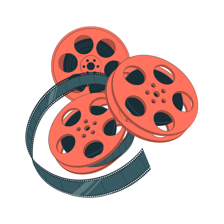 Artistic illustration representing the creativity of Filmopixel's short films.