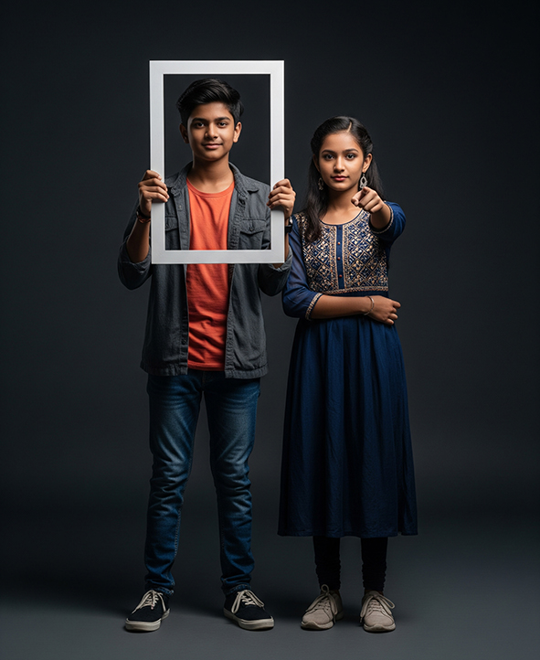 Aspiring actors ready for audition at Filmopixel casting call