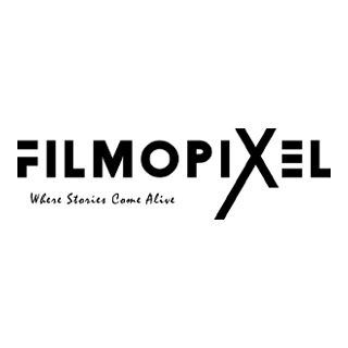 Filmopixel Main logo in black, JPG file.